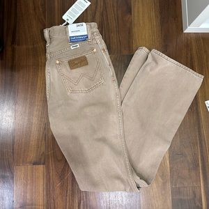 Brand new wranglers size 24